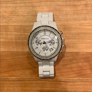 White Michael Kors watch